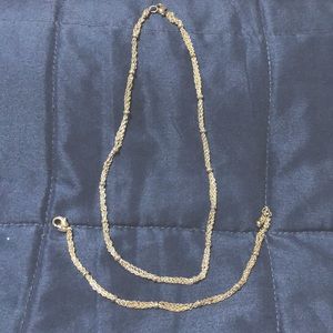 ✨2 for $5.00  Avon Silver Necklace and Bracelet